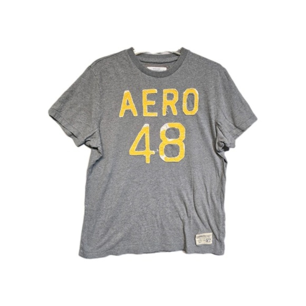 Aeropostale Men's Tshirt  Gray  XL  Vintage Logo‎ AERO